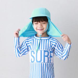 엔비키즈 아동 플랩캡 썬캡 수영모자