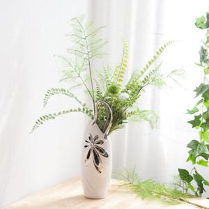 [3+1] 도자기 화병 글로시플라워 14x44cm 조화꽃 전용 꽃병 인테리어 장식 소품 원예 용품