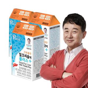 [리얼닥터] 간에좋은 밀크씨슬에 플러스 1000mgX30캡슐 3박스