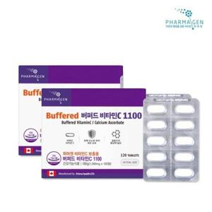 [파마젠] 버퍼드 비타민C 1100 120정x2박스