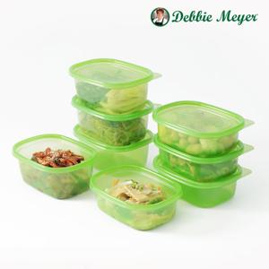 데비마이어 그린박스 밀프랩 반찬통 냉장고정리 소분용기 473ml 4p + 709ml 4p