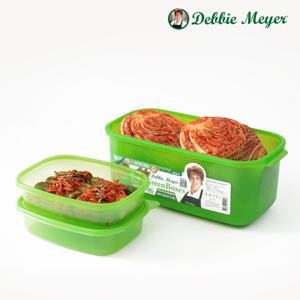 데비마이어 그린박스 김치통 냉장고정리 야채보관용기 946ml 2p + 빅박스 5.6L 1p