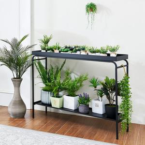 2단 정리대 콘솔 NST052 화분진열대 선반 받침대 테이블