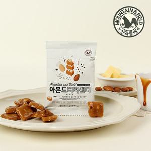 [산과들에] 아몬드콕콕 토피넛 아몬드버터캔디 100봉 (사탕대량간식)