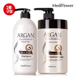 [메디플라워]대용량 에트투스 아르간 샴푸+트리트먼트
