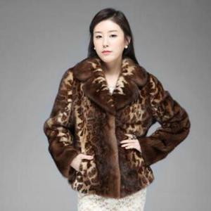 P144 브라운 레오파드 자켓