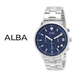 세이코알바 크로노그래프 남성용 메탈시계 AT3F49X1