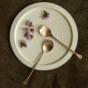 놋담 방짜유기 유기 아이스크림 스푼