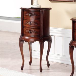 [더리체] 아트인 원형 3단 엔틱협탁수납장