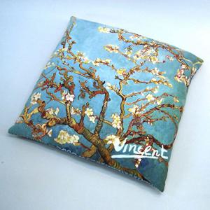 [명화몰] 극세사 명화 아트방석 - 고흐의 아몬드나무