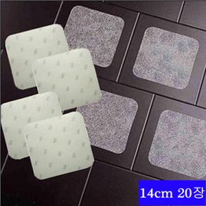 욕실타일용 미끄럼방지테이프 14㎝ 20장