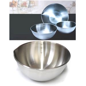 국산 스텐 믹싱볼 대 중 소 스텐 계량 눈금 믹싱볼 3종 1set