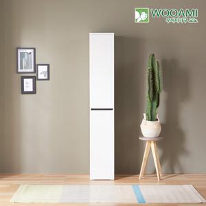 우아미가구 모노 마린 주방 틈새수납장 AP5024