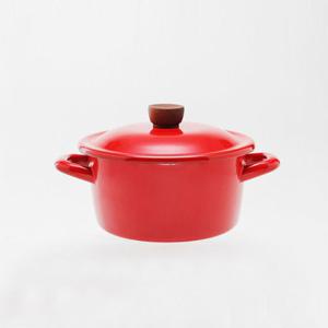 에지리 인덕션겸용 법랑 냄비 18cm 양수