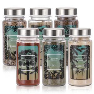 하와이안키친 양념통(클린) 6P+스티커 8종