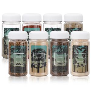 하와이안키친 양념통(화이트) 8P+스티커 8종