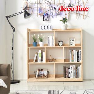 데코라인 코넬 원목 4단 1200 파티션 책장 DDR062C (착불)