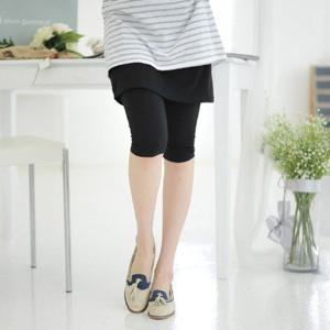 마미누리 임산부 7부애플치마레깅스 빅사이즈 임부복