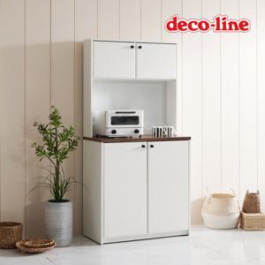 코넬 모카 800 주방 수납장 도어형 상부장세트 DAP003C (착불)