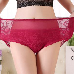 빅사이즈 시스루 레이스 여성팬티 밴딩 임부속옷 5067