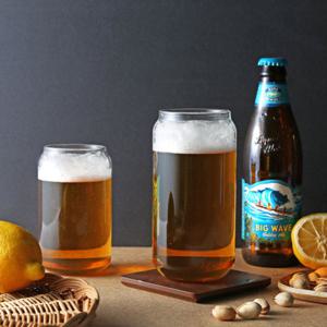 티도요 비어캔 내열유리컵 500ml