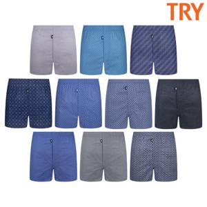 [트라이]리뉴얼 남성 항균 코튼 트렁크팬티 5종 택1