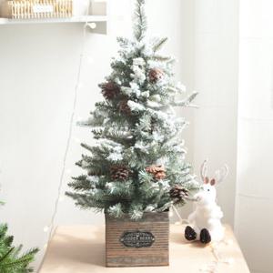 고급솔방울눈철재화분트리 75cm 트리 나무 TRHMES