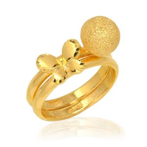 순금 반지 7.5g [나비 볼]