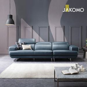 [자코모] 모노쉬 3.5인 기능성 슈렁큰 천연면피 소가죽 소파