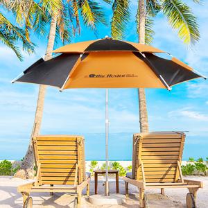 빅헌터 47형 오렌지 2층 파라솔 캠핑 그늘막 낚시 텐트 용품