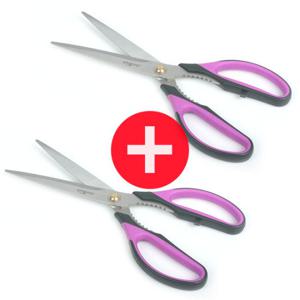 키친플라워 바이올렛 다용도 가위 2개