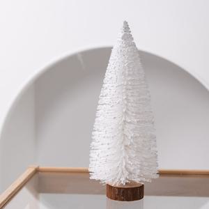 크리스마스트리 화이트 미니트리 솔트리 20cm 소형 테이블 탁상용 장식 데코 소품 장식
