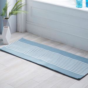 [베누지오] 사이잘룩 자카드 주방매트(45x110) 라이트블루