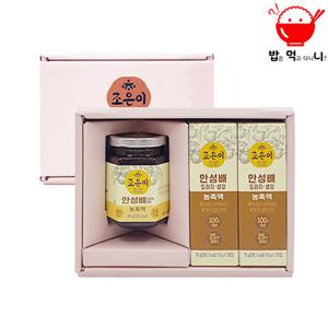 안성배도라지 사랑담은건강세트 240g병+스틱14포(10g)