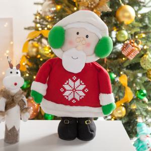 [1개 추가증정] 크리스마스 눈사람 인형 대형 장식 귀여운 산타 55cm 소품 용품 데코 이벤트 파티