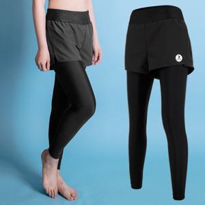 어썸블리 여자 워터레깅스 빅사이즈 래쉬가드 반바지 비치웨어