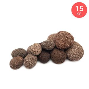 라바스톤레드 15kg 화분 마감재 조경 어항 장식돌