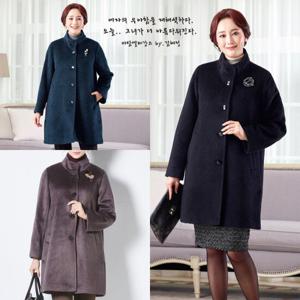 [매장가659,000][마담엘레강스] 럭스 알파카 호시스티치 코트