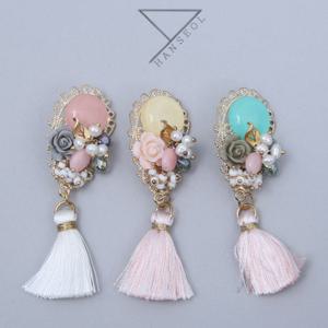 한설한복 701.M 귀염뽀작 수공예 한복 브로치