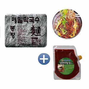 비빔국수(생메밀면1.4kg+비빔장500gx1) 셋트