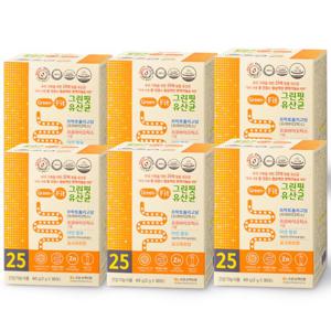 그린핏유산균 6박스 온가족 3중 복합유산균