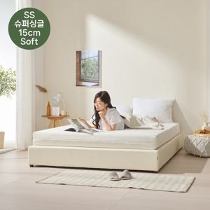 더코이즈 소프트 천연 라텍스 토퍼 매트리스 15cm 슈퍼싱글 SS