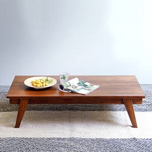 유씨엠 클레이 원목 거실 소파테이블 1200 좌탁