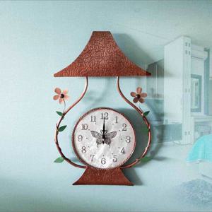 벽시계 인테리어 엔틱 이앤 등불시계 국산 황동 핸드메이드 선물