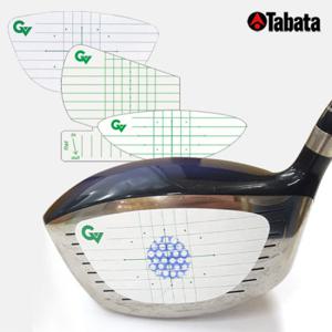 쉽게 붙였다 떼어지는 골프 임팩트 체크 타점마크 스티커  GV-03