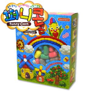 도너랜드 퍼니콘 200알/물로붙이는점토/매직콘/옥수수전분콘/수