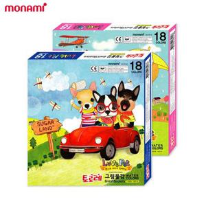 모나미 토로레 그림물감 18색 수채화물감/미술용품/문구/화구/학