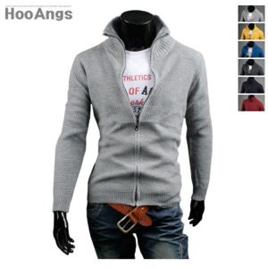 [후앙스] 와플베이직 니트집업 EYCD2213