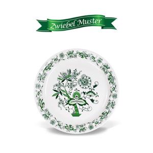 쯔비벨무스터 Green 포토원접시 소형 1p