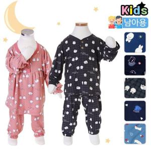 [아동잠옷] 폭스 피치기모 아동 투피스_남아동(8219)/피치기모